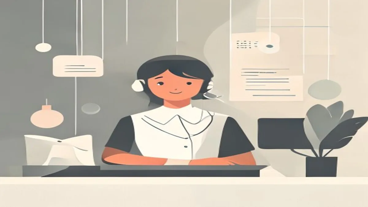 AI Receptionist vs Human: Cost, Quality & When to Use Each — illustration